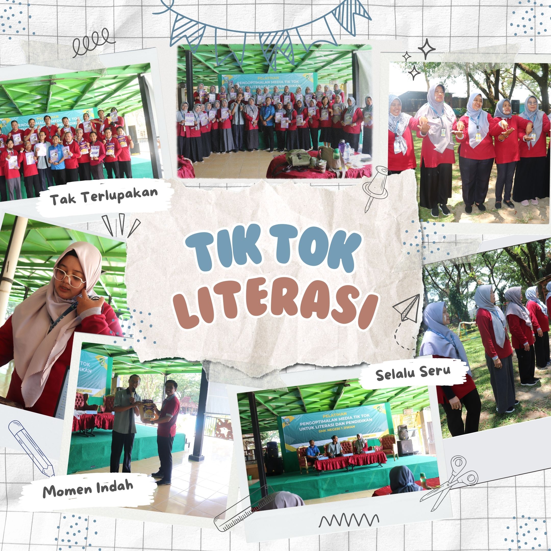 SMK Negeri 1 Jiwan Magetan Gelar Pelatihan TikTok untuk Tingkatkan Literasi Digital Guru